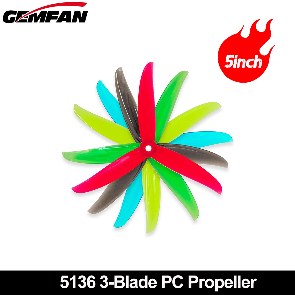 Gemfan VANOVER 5136 3-Blatt-PC – Drone Propeller Bewertung und Preis